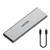 M.2 NVMe SSD Enclosure Adapter Unitek Aluminum USB 3.1 Gen 2 10Gbps to NVMe PCIe M-Key Solid State Drive External Enclosure Support UASP  and  Trim Compatible for M.2 M-Key SSD 2230/2242/2260/2280