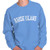 Classic Teaze Rhode Island Athletic Student Gym RI Pride Womens Mens Crew Sweatshirt Carolina Blue