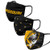 FOCO Missouri Tigers NCAA Printed Face Cover - Adult - 3 Pack Team Logo