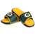 Green Bay Packers NFL Mens Foam Sport Slide - S