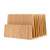 MobileVision Bamboo Desktop File Folder Organizer and Paper Tray, 7 Slots