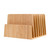 MobileVision Bamboo Desktop File Folder Organizer and Paper Tray, 7 Slots