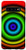 Galaxy S10 Vivid Rainbow Bullseye Concentric Circles Case