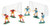 Kitchen Craft Sweetly Does It Football Cake Decorations Multi-Colour