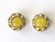Jonquil and Yellow Opal Crystal Earrings Vintage Swarovski Studs Gold Post Yellow Rhinestone Jewelry Jonquil and Yellow Opal Crystal Earrings Vintage Swarovski Studs Gold Post Yellow Rhinestone Jewelry