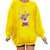 Women Sweatshirts Pullover Tops Crewneck Long Sleeve Christmas Printed Casual Loose Tunics Blouse Shirts Yellow