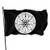 Polok Witchcraft Protection Decorative Garden Flag Yard Banner Garden Flag One Size