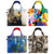 LOQI Museum Reusable Grocery Bag, Multicolor