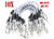10PC 24 inch Heavy Duty Bungee Cords 24 inch Thick Tie Downs w/ Hooks CAL-HAWK BRAND