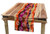 Lunarable Ethnic Table Runner Circles Pattern in Eastern Style Art Cultural Vibrant Color Palette Dining Room Kitchen Rectangular Runner 16 inch X 120 inch Orange Pink Yellow