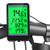 EKUEE Bicycle Speedometer Waterproof Wireless Bicycle Bike Computer Cycling Odometer with Automatic Wake-up Multi-Function LCD Backlight Display