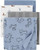 Carters 4-Pack Receiving Blankets -Multicoloured/Whale-