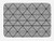 TAQATS Abstract Bath Mat Geometric Inner Triangles Minimalist Western Expressionism Style Boho Display Plush Bathroom Decor Mat with Non Slip Backing 23.6 W X 15.7 W Inches Black White