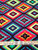100 percent Cotton Fabric Quilt Prints Alexander Henry Licensed 44 inch Wide Sold by The Yard -Ojo De Dios-