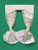 Melody Jane Dollhouse Cream Satin Curtains Miniature Window Accessory