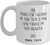 Dad thanks for teaching me how to be a man even though Im your daughter custom name mug