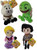 Tangled Plush - Rapunzel, Cassandra, Pascal and Maximus - Set of 4