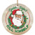 Epstein Didnt Kill Himself Christmas Ornament Keepsake - Funny Xmas Saying Circle Porcelain Ceramic Ornament One Size Ceramic Circle Ornament/White