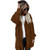 Gillberry Women Jacket Women Hooded Long Coat Jacket Hoodies Parka Outwear Cardigan Coat -Brown XL-