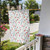 Watercolor Personalized Garden Flag Seasonal Spring Easter Mothers Day Decoration Birds on Branches with Flowers and Leaves Scenes from Nature Cherry Tree Image Multicolor House Size-28 by 40 inch