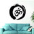 Wall Stickers Zen Circle Wall Decal Vinyl Sticker Buddhism Meditation Yoga Wall Sticker Room Mural Interior 57X58Cm