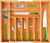 Bamboo Kitchen Drawer Organizer - Expandable Silverware Organizer/Utensil Holder and Cutlery Tray with Grooved Drawer Dividers for Flatware and Kitchen Utensils -9 Slots, Natural-