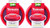 MSC International Joie Fresh Stretch Pod for Tomatoes LFGB Approved One Size Red- 2 Pack