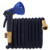 50FT Expandable Garden Hose Flexible Water Hose with 10 Function Spray Nozzle Durable 4-Layers Latex with 3/4 inch Solid Brass Connectors Lightweight Expanding Hose for Watering and Washing
