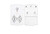 Flyron Mini PIR Motion Sensor Activated Audio Player -USB Recordable-