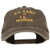 e4Hats.com US Army Veteran Military Embroidered Washed Cap - Brown OSFM