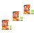3 Pack Calbee Grill-A-Corn-Eel Kabayaki Flavoured-80g Each And 3 Mustard Green Peas
