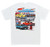 Chevy Camaro Z Street Huggers - Rock and Roll Muscle T-Shirt XXL - Z/28 SS RS White