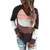 YSLMNOR Lightweight Hoodies Womens Patchwork Long Sleeves Sweater Color Block Plus Size Sweatshirts Brown
