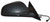 TYC 1370231 Chevrolet Malibu Passenger Side Power Non-Heated Replacement Mirror