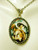 Brown horse by Franz Marc pendant with chain - HAP09-122