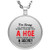 Im Sorry You Were Offended When I Called You A Hoe Circle Necklace