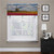 Interestlee Windmill Window Valances Abundant European Field Wild Flora Countryside Outdoors Clouds Mill Rustic Print Tailored Scalloped Valance/Swags Multicolor 42 inch x 18 inch