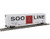 Walthers Trainline HO Scale Model 50 Plug-Door Boxcar with Metal Wheels Soo Line