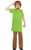 BesserBay Halloween Party Cosplay Shaggy Costume Fun Green Shirt Brown Pant 11-12 Years