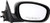 Dorman 955-1737 Chrysler/Dodge Passenger Side, Heated, Power Folding Replacement Mirror