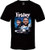 Friday Movie Ice Cube and Chris Tucker Grunge T Shirt Size M Black