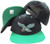 Philadelphia Eagles Black/Green Two Tone Plastic Snapback Adjustable Plastic Snap Back Hat/Cap