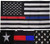 Tradewinds They can be Used Indoors or Outdoors.3x5 Embroidered USA Thin Blue Red Line Pole Sleeve 210D Nylon Flag 3x5.The Authentic Design is Based on Information from Official Sources