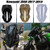 AHOLAA Windscreen Motorcycle Windshield Sport Screen Wind Deflector for Kawasaki Z650 Z 650 Z-650 2017 2018 2019 AccessoriesZ-650 17 18 19 Front fairing -Brown-
