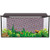 ScottDecor Aquarium Background Sticker PlaidCheckered Diagonal Lines Multiple Sizes L30 X H18 Inch