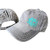 Loaded Lids Customized Womens Monogrammed High Ponytail Cap Monogrammed Hat Side Monogram