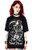 Restyle Purrr Magic Wicca Witchcraft Oversized T-Shirt - Black -L-