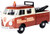 Volkswagen Type 2 -T1- Tow Truck Volkswagen Specialists Brown Metallic and Cream 1/24 Diecast Model Car by Motormax 79585