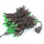 Novelty Lights 100 Light LED Christmas Mini Light Set Outdoor Lighting Party Patio String Lights Green Brown Wire 34 Feet