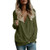 vermers Women Sweater Clearance - Womens Knitted Deep V-Neck Long Sleeve Tops Casual Wrap Front Loose Pullover Jumper-XL y-Green-